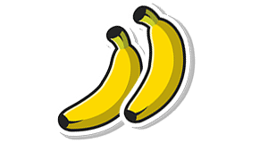 2 Bananas Height